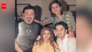 Neetu Kapoor, Rishi Kapoor’s fight would go on for six months, the actress reveals Ranbir Kapoor, Riddhima were scared of their father. Hindi Movie News