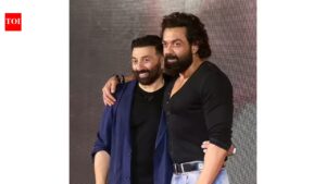 “Looking so good, my Lord Bobby”: Sunny Deol gives shout out to Bobby over ‘Bandar’ teaser | Hindi Movie News