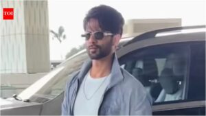 Shahid Kapoor spotted waiting in airport queue, elderly man politely asks ‘Cocktail 2’ star to move ahead – Watch VIRAL video |