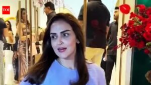 Esha Deol jokes about her ‘Met Gala moment’ after breezy red-carpet windy mishap: ‘Easy breezy’ |