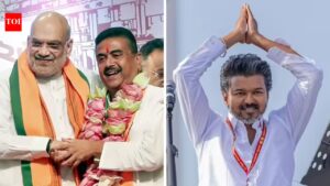 Evening news wrap: Suvendu Adhikari to become West Bengal CM; TVK’s Vijay gets majority in Tamil Nadu & more | India News