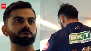 ‘Regardless of jersey colour’: Virat Kohli’s pep talk after being dismissed on duck in RCB vs LSG IPL match goes viral – Watch | cricket news