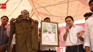 2021 batch SI probationers protest in Jaipur as recruitment gets scrapped. Jaipur News