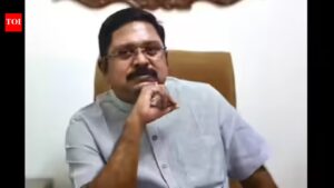 TN political drama: Dhinakaran says his party MLA-elect is missing, accuses Vijay’s TVK of ‘horse-trading,’ urges governor to invite EPS to form govt. chennai news