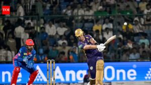 IPL 2026: Finn Allen’s maiden IPL century powers KKR to dominant win over Delhi Capitals. cricket news