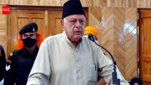 SIT files charge-sheet against man accused of bid on Farooq Abdullah’s life. India News