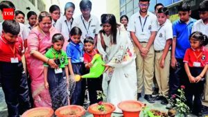 Tribhuvan School honors founder with special hybrid rose unveiling. Patna News