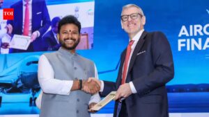 Aircraft leasing at GIFT City set to double in 2 years, says Union aviation minister Kinjarapu Ram Mohan Naidu. Ahmedabad News