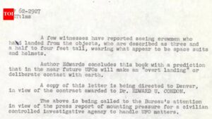 ‘Four feet tall, wearing space suits and helmets’: Newly released FBI UFO files reveal bizarre claims