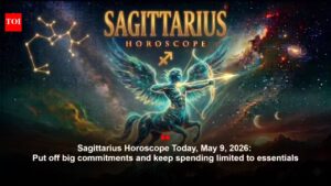 Sagittarius Horoscope Today, May 9, 2026: Put off big commitments and keep spending limited to essentials
