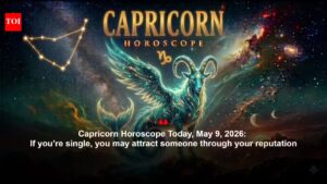 Capricorn Horoscope Today, May 9, 2026: If you’re single, you may attract someone through your reputation