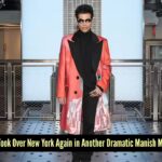 After his explosive Met Gala 2026 debut, Karan Johar rocks another Manish Malhotra masterpiece for his Empire State Building visit
