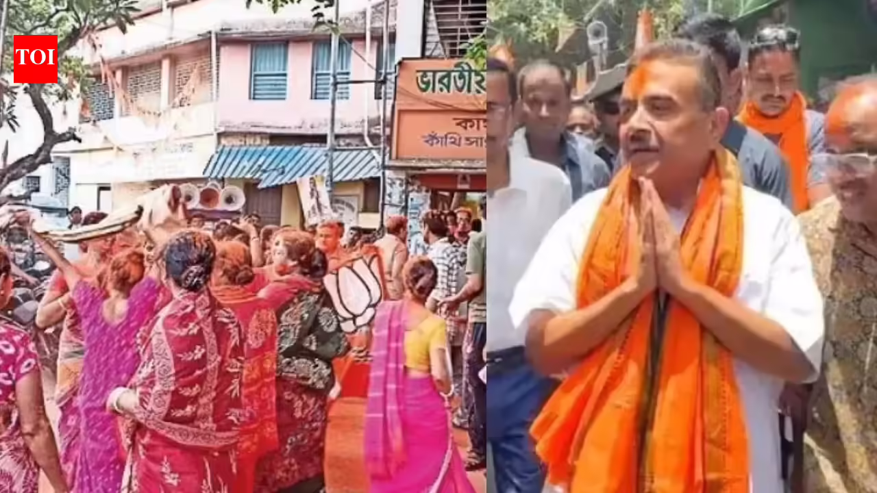 Suvendu Adhikari News: Contai cannot contain its pride as homeboy Suvendu Adhikari takes Bengal CM mantle | Kolkata News