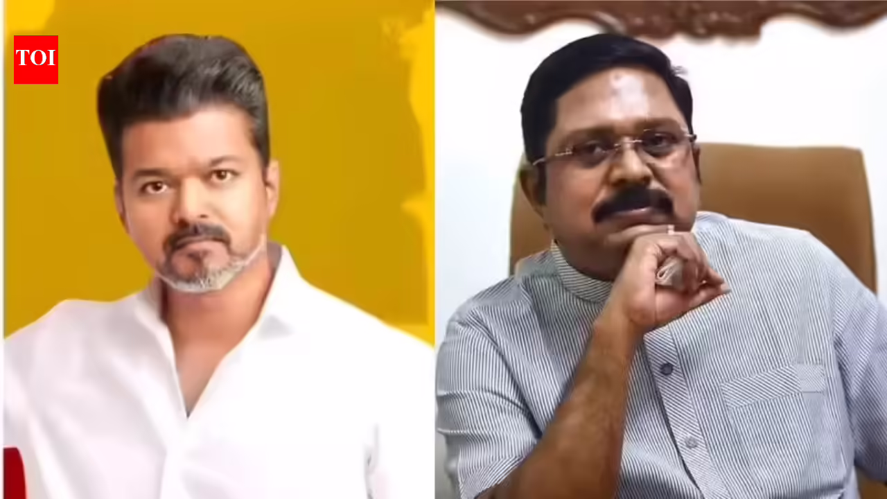 Tamil Nadu Govt Formation: TTV Dhinakaran accuses TVK chief Vijay of indulging in forgery to become Tamil Nadu CM. chennai news