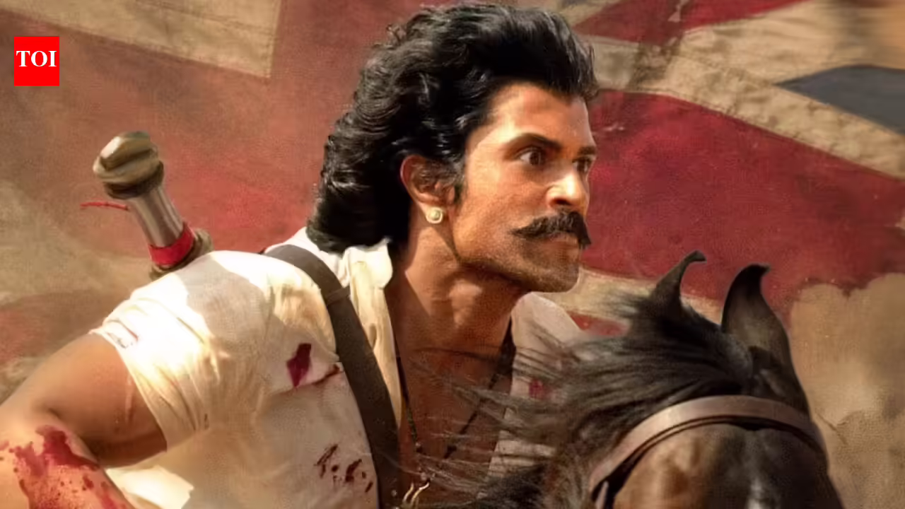 Ranabaali: Vijay Deverakonda ROARS in ‘Ranabaali new poster’; A birthday special glimpse unveils warrior avatar | Telugu Movie News