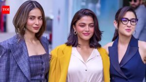Sara Ali Khan, Rakul Preet Singh steer clear on rumors of catfight with Wamiqa Gabbi: ‘You aren’t going to be silly’ | Hindi Movie News