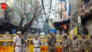 Delhi on high alert: Intel agencies warned of terror attacks; security beefed up at BJP HQ India News