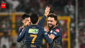 IPL 2026: Rashid Khan, Shubman Gill power Gujarat Titans to crushing 77-run win over Rajasthan Royals. cricket news
