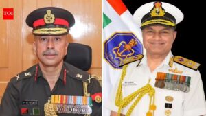 Pakistan-China expert Lt Gen Subramani named next CDS; Vice Admiral Swaminathan will be new Navy chief. India News