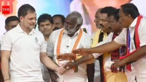 DMK publication hits out at Rahul for his ‘lack of gratitude’. India News
