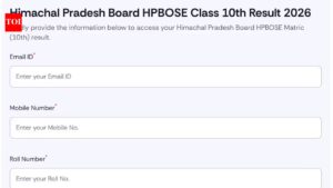 HPBOSE 10th Result 2026: How To Check Scorecards On The TOI Portal