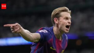 Barcelona Vs Real Madrid: ‘El Clasico special this time because we can win La Liga’: Frenkie de Jong Exclusive | football news