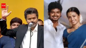 Vijay Political Journey: ‘Thalapathy’ to ‘Muthalvan’: Vijay’s journey from silver screen star to Tamil Nadu CM | chennai news