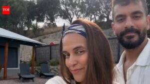 Neha Dhupia and Angad Bedi celebrate 8th anniversary with UNSEEN photos and romantic notes: ‘Who would have thought’ | Hindi Movie News