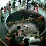 Watch: Youth jumps into ‘Badi Deg’ at Ajmer Sharif Dargah, beaten up by crowd | India News