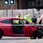 Arnold car crash: Police arrest suspect for attempted murder after car hits five men