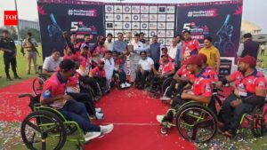 Uttar Pradesh crowned champions of 5th National Wheelchair Cricket Championship after nail-biting final against Haryana. Jaipur News