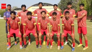 Swami Vivekananda U-20 Men’s National Football Championship 2026: Rajasthan beat Andhra Pradesh 2-0 to launch campaign on winning note | Jaipur News