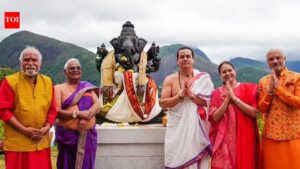 Ganesha Idol In Latin America: ‘Cultural colonization 2.0’: Pran Pratishta of first-ever Lord Ganesha idol in Latin America faces backlash online