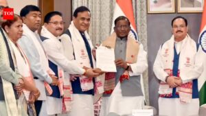 Himanta Biswa Sarma officially appointed Assam CM; oath ceremony on May 12 | India News