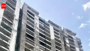 Highrise residents flag structural safety, poor infrastructure | Noida News
