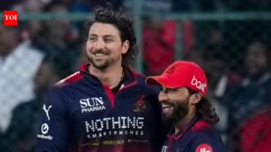 IPL 2026: Tim David lands in trouble after obscene gesture during RCB’s dramatic win over MI | cricket news