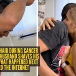 Wife loses hair during cancer treatment, husband shaves his head too; what happened next touched the internet