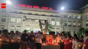 Jaipur marks Int’l Nurses Day with candlelight tribute | Jaipur News
