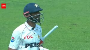 ‘Isko sack kab karoge?’: Pakistan captain Shan Masood faces massive backlash after humiliating Bangladesh defeat. cricket news
