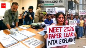 NEET-UG aspirants in distress after test cancellation. Mangaluru News