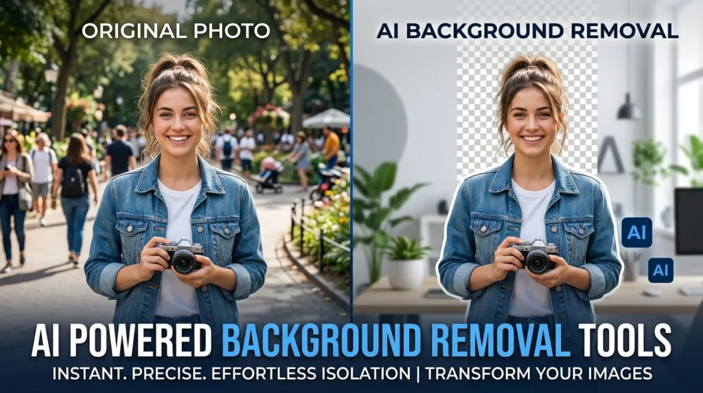 AI Powered background removal tools