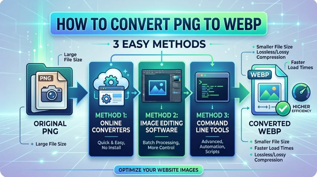 How to Convert PNG to WEBP (3 Easy Methods)