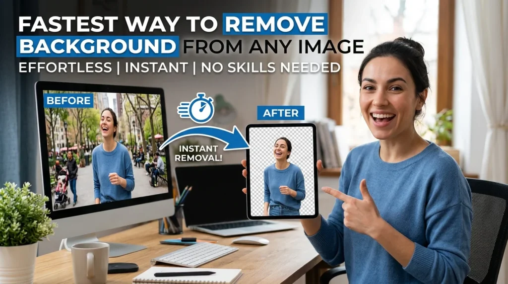 Fastest Way to Remove Background from Any Image