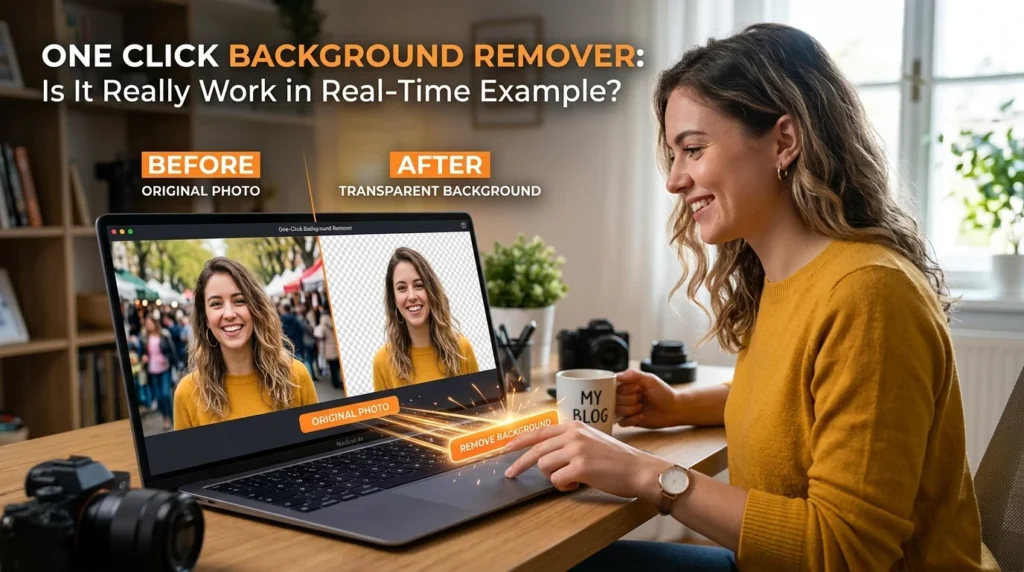 One Click Background Remover: is It Really Work in realtime example?